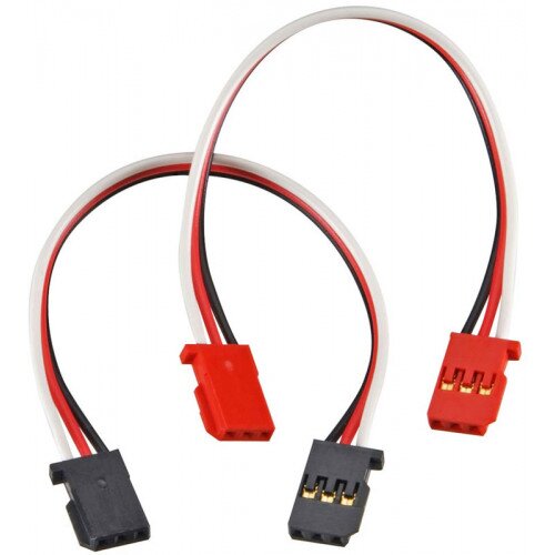 Futaba FSH68 130 mm Male-to-Male Extension 2-Pack