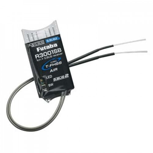Futaba R3001SB- T-FHSS 2.4 GHz Telemetry S.Bus2 3-Channel Air Receiver