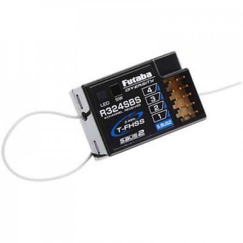 Futaba R324SBS T-FHSS Telemetry System 4-Channel Receiver