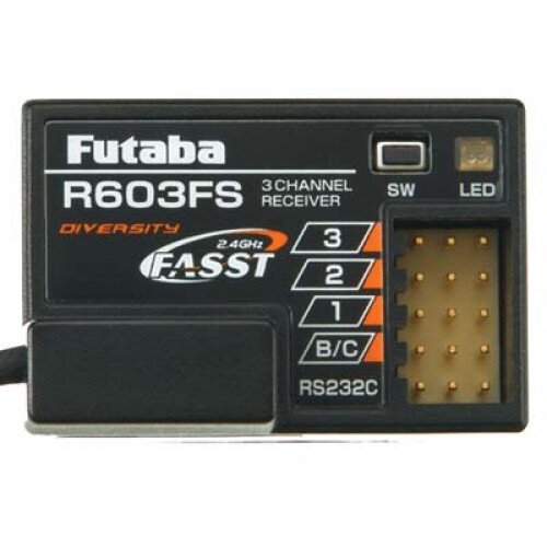 Futaba R603FS 3-Channel FASST Receiver