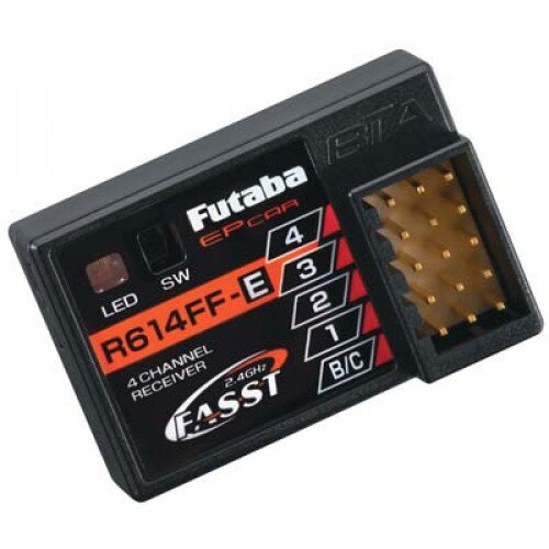 Futaba R614FF-E 4-Channel FASST Receiver 4PK/4PKS