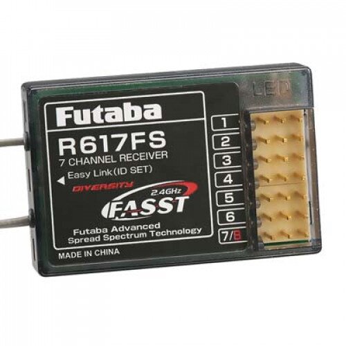 Futaba R617FS- 2.4 GHz FASST 7-Channel Receiver