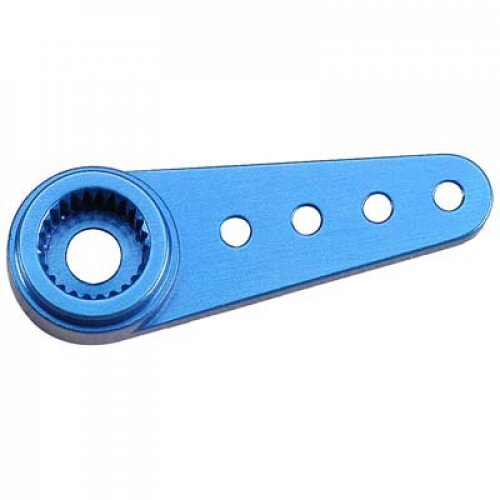 Futaba Single Thin Aluminum Horn Blue 20mm