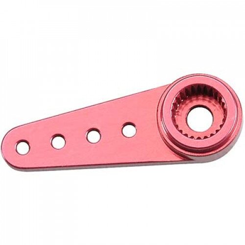 Futaba Single Thin Aluminum Horn Red 20mm