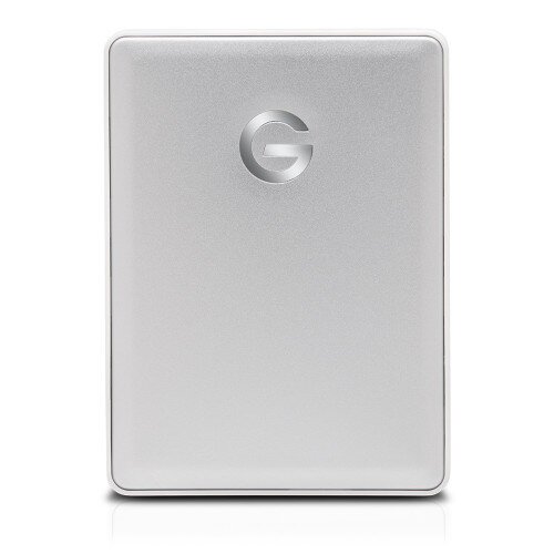 G-Technology G-DRIVE Mobile USB-C External Hard Drive - Silver - 2TB