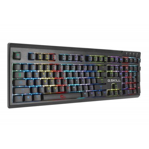G.Skill RIPJAWS KM570 RGB Mechanical Gaming Keyboard - Cherry MX Speed Silver
