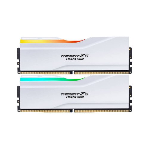 G.Skill Trident Z5 NeoX RGB Up to DDR5-6000 CL36-36-36-76 1.35V 32GB (2x16GB) AMD EXPO ULL / AMD EXPO Memory - Matte White