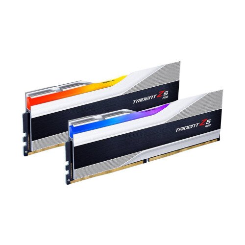 G.Skill Trident Z5 RGB DDR5-5200 CL36-36-36-83 1.20V 32GB (2x16GB) Intel XMP 3.0 / AMD EXPO Desktop Memory - Matte Silver