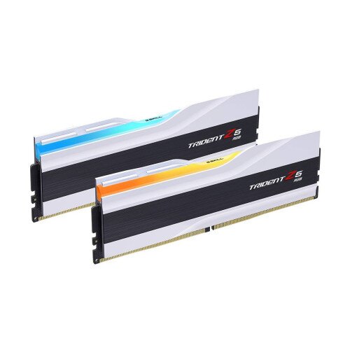 G.Skill Trident Z5 RGB DDR5-6000 CL30-40-40-96 1.40V 64GB (2x32GB) Intel XMP 3.0 Desktop Memory - Matte White