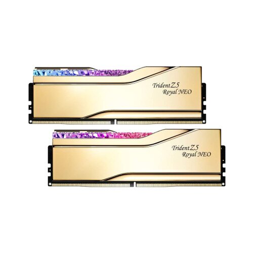 G.Skill Trident Z5 Royal Neo Up to DDR5-6400 CL30-39-39-102 1.40V 32GB (2x16GB) AMD EXPO Memory