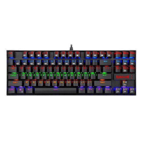 Redragon K552-R KUMARA RAINBOW RGB Backlit Mechanical Gaming Keyboard