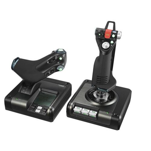 Logitech G X52 Professional H.O.T.A.S. Space & Flight Simulator HOTAS Joystick
