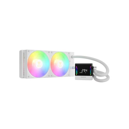 Gamdias Chione E4-240 AIO Liquid Cooler - White