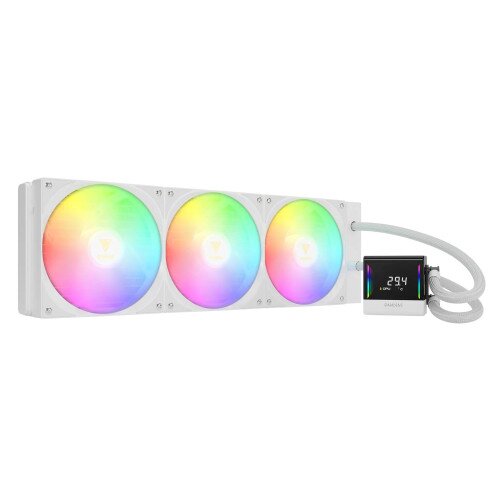 Gamdias Chione E4-420 AIO Liquid Cooler - White
