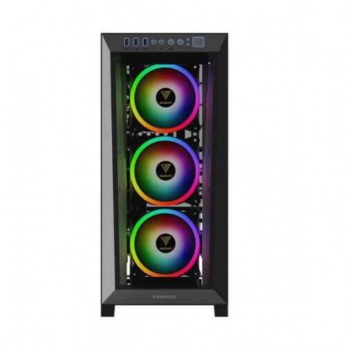 Gamdias Talos M1 Elite Tempered Glass RGB Mid-Tower Chassis Computer Case