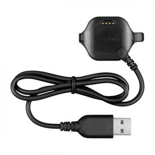 Garmin Charging/Data Cradle (Forerunner 25) - Black/Purple, White/Pink