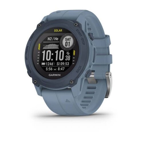 Garmin Descent G1 Solar Dive GPS Smartwatch - Hurricane Blue