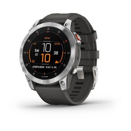 Garmin epix (Gen 2) Premium Active Smartwatch - Slate Steel
