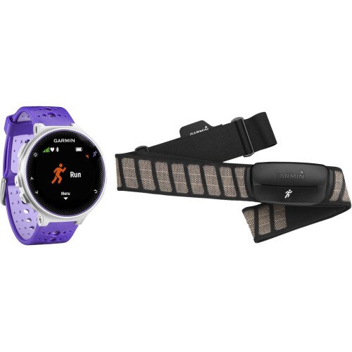 Garmin Forerunner 230 GPS Watch - Purple Strike Bundle