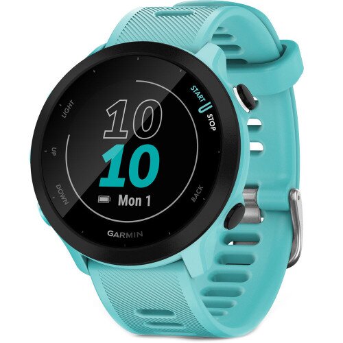 Garmin Forerunner 55 GPS Smartwatch - Aqua
