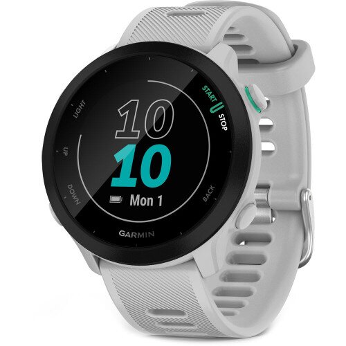Garmin Forerunner 55 GPS Smartwatch - White