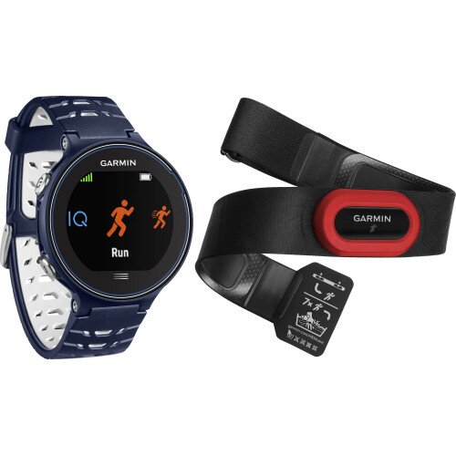 Garmin Forerunner 630 GPS Smartwatch - Midnight Blue Bundle