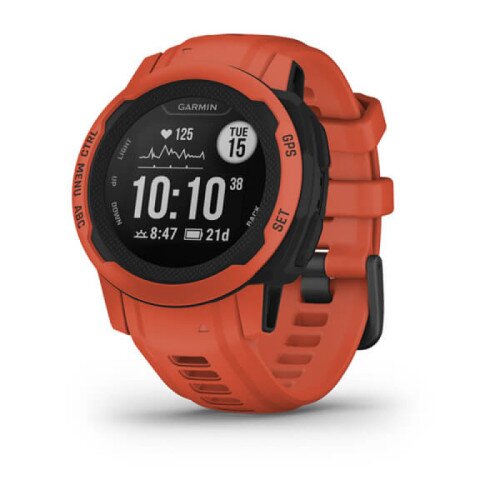 Garmin Instinct 2S Rugged GPS Smartwatch - Standard Edition - Poppy - 40mm