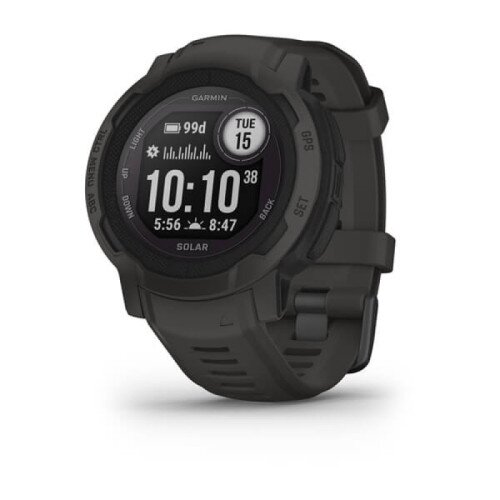 Garmin Instinct 2 Solar Rugged GPS Smartwatch - Graphite - 45mm