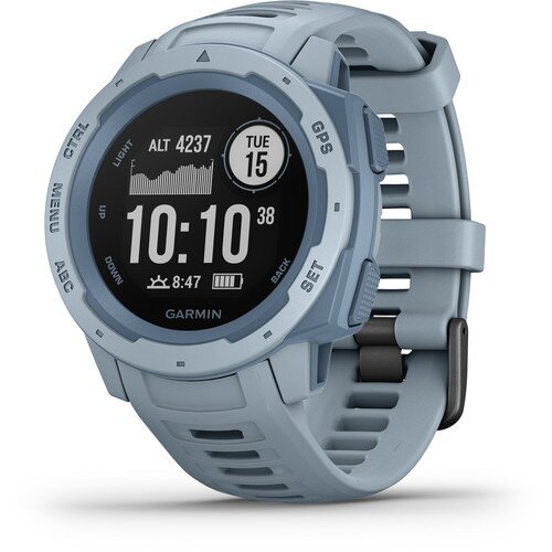 Garmin Instinct Outdoor GPS Smart Watch - Sea Foam