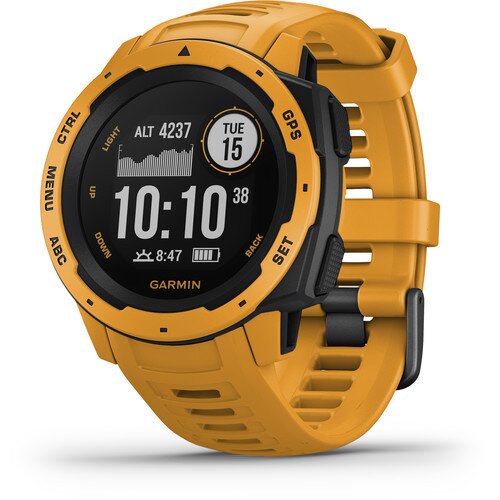 Garmin Instinct Outdoor GPS Watch - Standard - Sunburst