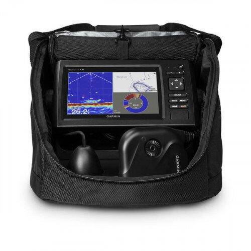 Garmin Panoptix Ice Fishing Bundle - Includes echoMAP CHIRP 73cv