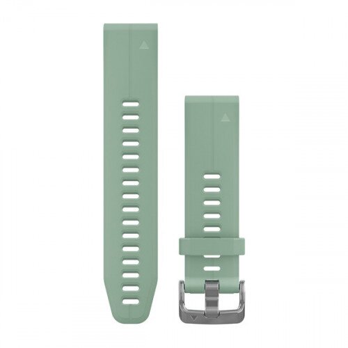 Garmin QuickFit 20 Watch Bands - Grayed Jade Silicone - Small/Medium