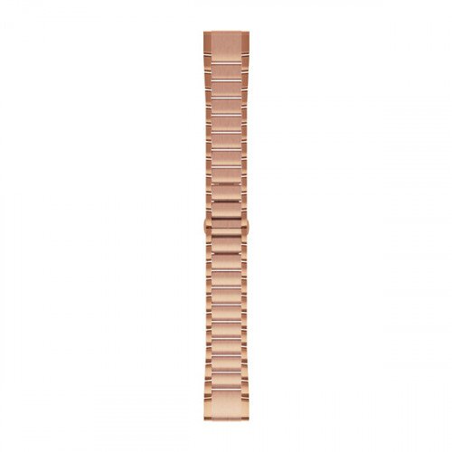 Garmin QuickFit 20 Watch Bands - Rose Gold-Tone Stainless Steel - Small/Medium