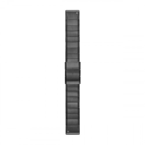 Garmin QuickFit 22 Watch Bands - Carbon Gray DLC Titanium
