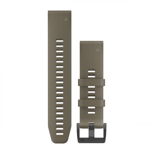 Garmin QuickFit 22 Watch Bands - Coyote Tan Silicone