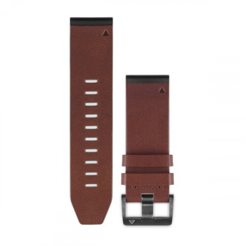 Garmin QuickFit 26 Watch Bands - Brown Leather