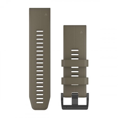 Garmin QuickFit 26 Watch Bands - Coyote Tan Silicone