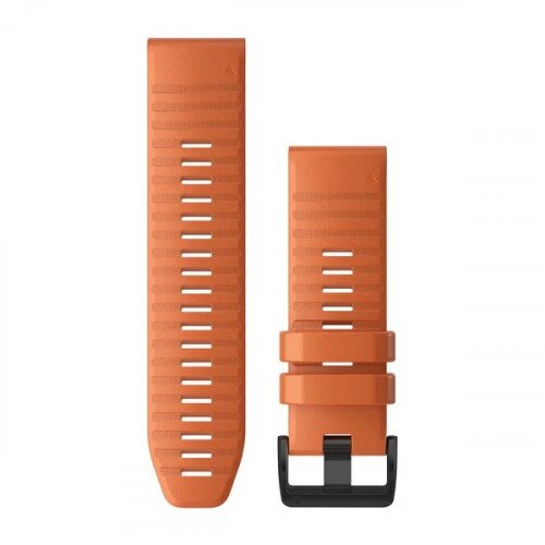 Garmin QuickFit 26 Watch Bands - Ember Orange Silicone