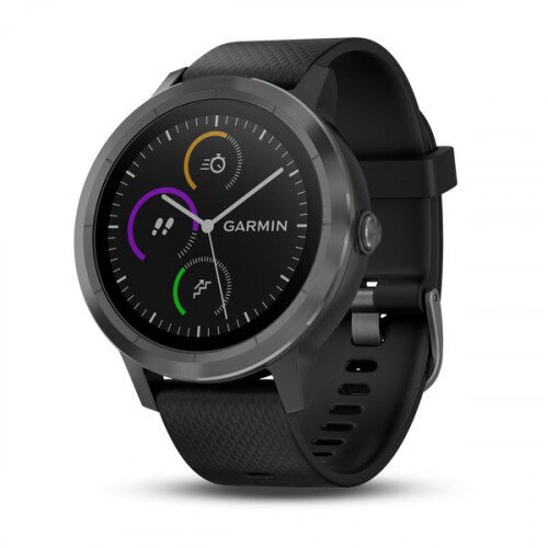 Garmin vivoactive 3 GPS Smartwatch - Black with Slate Hardware