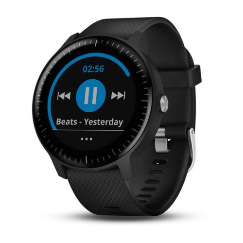 Garmin vivoactive 3 Music GPS Smartwatch - Black with Silver Hardware