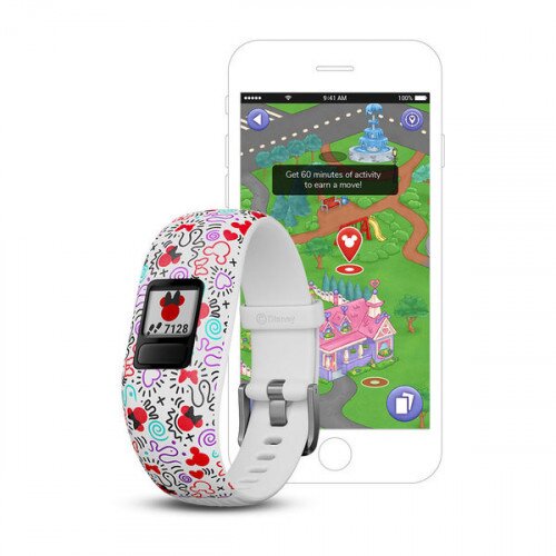 Garmin vivofit jr. 2 Activity Tracker - Disney Minnie Mouse - Adjustable