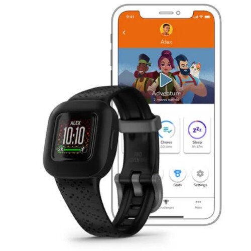 Garmin vivofit jr. 3 Activity Tracker - Black Cosmic