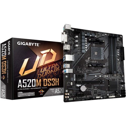 Gigabyte A520M DS3H (Rev. 1.0) Motherboard