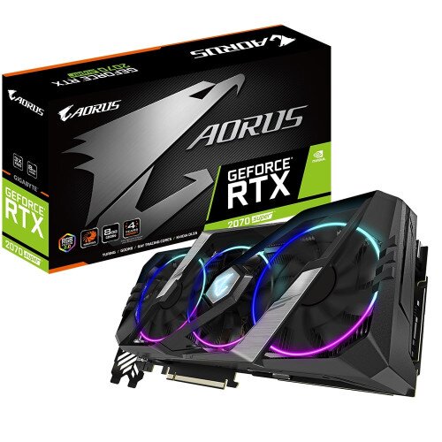 Gigabyte AORUS GeForce RTX 2070 SUPER 8G (rev. 2.0) Graphics Card