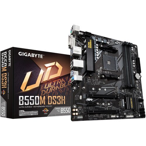 Gigabyte B550M DS3H (Rev. 1.x) Motherboard