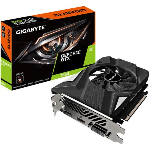 Gigabyte GeForce GTX 1650 D6 OC 4G (Rev. 2.0) Graphics Card