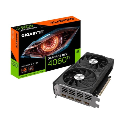 Gigabyte GeForce RTX 4060 Ti WINDFORCE OC 16G Graphics Card