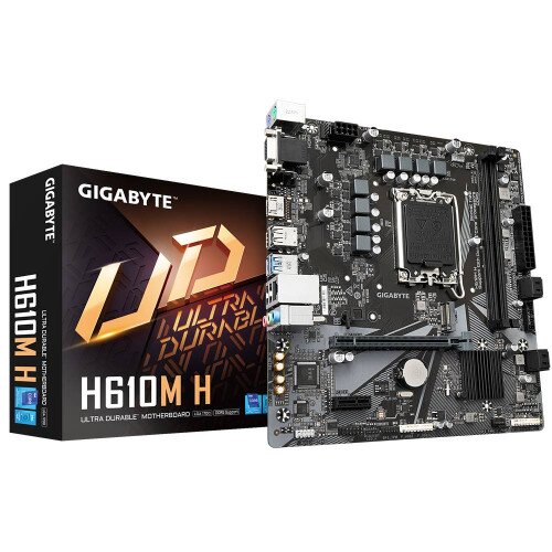 Gigabyte H610M H (Rev. 1.0) Ultra Durable Motherboard