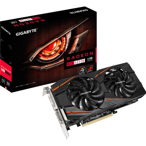 Gigabyte Radeon RX 470 WINDFORCE 4G Graphics Card