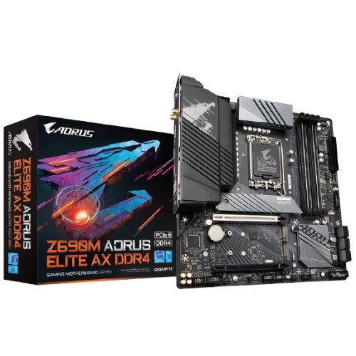Gigabyte Z690M AORUS ELITE AX DDR4 (rev. 1.x) Motherboard